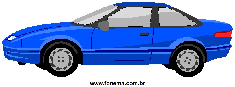 Automóvel Azul