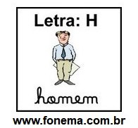 Alfabetização Com a Letra H width=