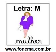 Alfabetização Com a Letra M width=