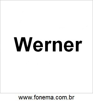 Imagem de Werner Para Alfabetização