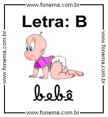 Letra B de Bebê