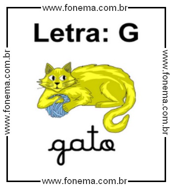 Letra G de Gato