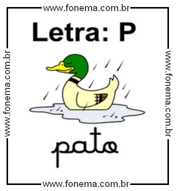 Letra P de Pato